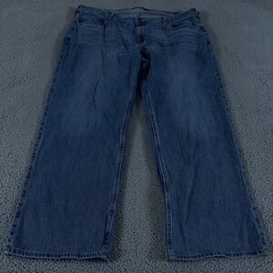 Hollister Jeans Womens 18R Blue Low Rise Baggy Vintage Stretch Light Wash Denim